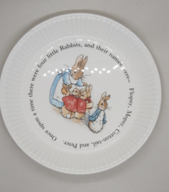 BP - WW - Peter Rabbit - Schaaltje met opstaande rand ca  15 cm