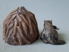 FP - Franklin Porcelain Woodland surprise Bever/Beaver