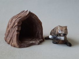 FP - Franklin Porcelain Woodland surprise Bever/Beaver