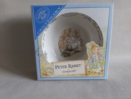 BP - WW - Peter Rabbit - Flopsy, Mopsy & Cottontail ontbijtkom  14,5 cm in doos