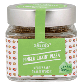 Green Gypsy Finger Lickin’ Pizza