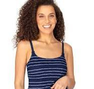 T Chic TA top dark navy/white