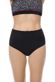 Bikini slip Manila (zwart/wit basis) te combineren met top 71659