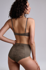 Dame de Paris High-Waist slip Cappucino Brown