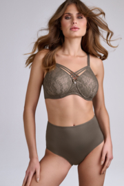 Dame de Paris High-Waist slip Cappucino Brown