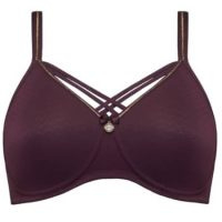 Dame de Paris Care Bra Aubergin Whisper