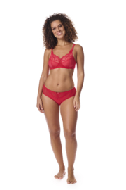 Karolina Soft Bra Padded Hot Pink/Sand evt. met bijpassende slip
