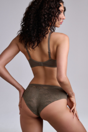 Dame de Paris Brazilian short Cappucino Brown