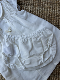Linnen jurkje off-white