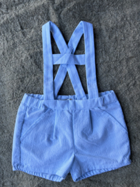 Broek bretels lichtblauw