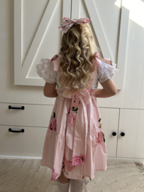 Jurk roze bloem