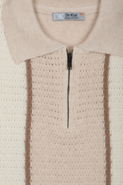 Polo beige ritsje