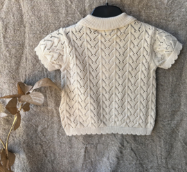 Poloshirt creme
