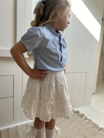 Broderie rok white