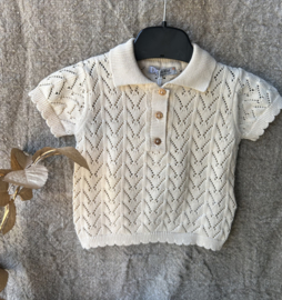 Poloshirt creme