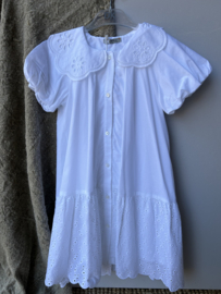 Jurk broderie white