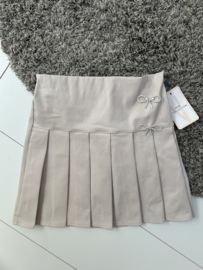 Plooirokje beige