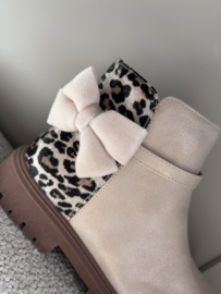 Panter boots beige