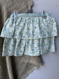 Bloemen rok groen