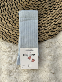 Kniekous rib babyblue