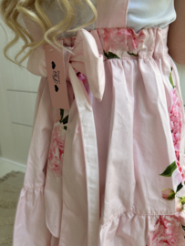 Jurk roze bloem
