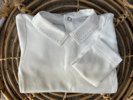 Romper beige kraagje