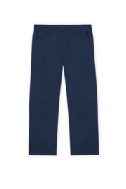 Katoenen broek donkerblauw