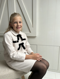 Tweed jasje ivoor