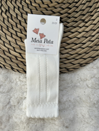 Kniekous kabel ivoor