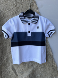 Poloshirt white