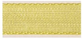 Lint - Organza - warm geel - 15mm - 5 meter