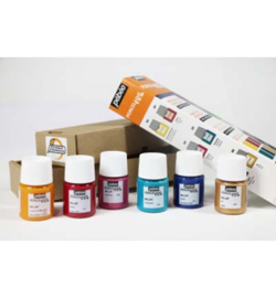 Pebeo porseleinverf - set 2 - glossy kleuren