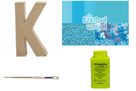 Knutselpakket Decopatch - Leuke Letters - 4 / 6 / 10 personen