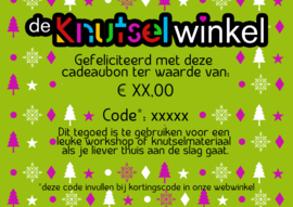 Cadeaubon kerst - digitaal