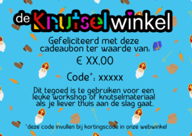 Cadeaubon sint - digitaal