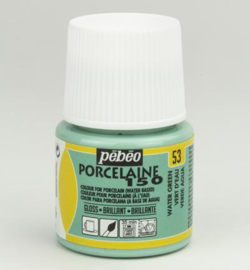 Pebeo porseleinverf - pastels - water green 53