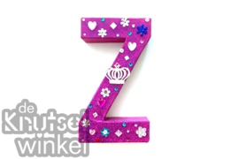 Knutselpakket Verf - Leuke Letters met verf & bling - 4 / 6 / 10 personen