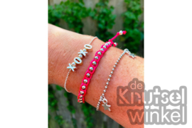 Inspiratie - ballchain armbandjes - diktes