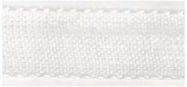 Lint - Organza - wit - 15mm - 5 meter