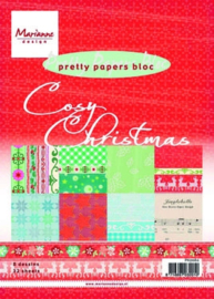 Marianne Design pretty papers bloc A5 - Cosy Christmas