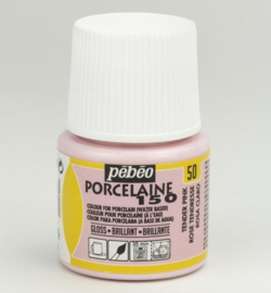 Pebeo porseleinverf - pastels - tender pink 50