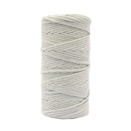 Macramé koord - 3 mm - 100 meter - single twist - mintgroen