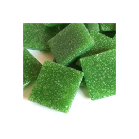 Glassteentjes 2x2 cm - 25 stuks - groen