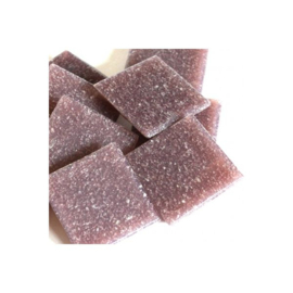 Glassteentjes 2x2 cm - 25 stuks - paars