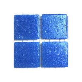 Glassteentjes 2x2 cm - 25 stuks - blauw 2