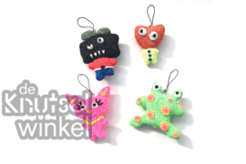 Knutselpakket Foam Clay - Maffe Monsters - 4 / 8 / 12 personen