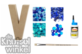 Knutselpakket Mozaïek - Leuke Letters - 4 personen