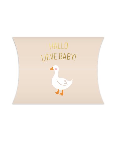 Hallo lieve baby