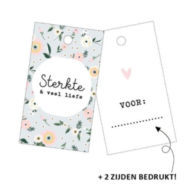 Sterkte & Liefs | 2 stuks