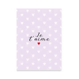 Je t'aime lila